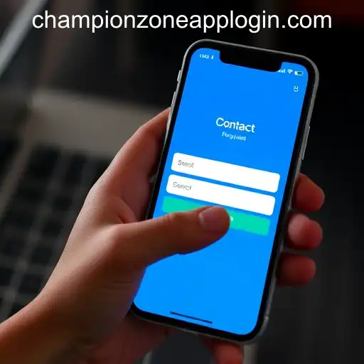 Mastering the CHAMPIONZONE APP LOGIN: Your Guide to Using the Contact Us Feature